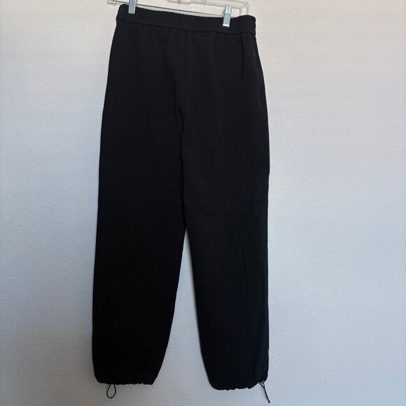 Akris Punto Black Wool Blend Drawstring Pants sz 4 Quietluxury Businesscasual - Picture 1 of 9
